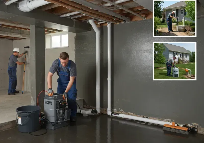 Basement Waterproofing and Flood Prevention process in American Fork, UT